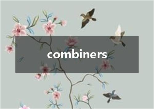combiners是什么意思