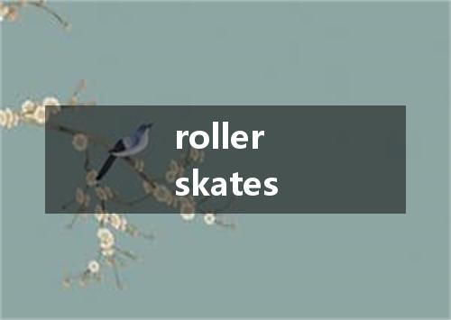 roller skates是什么意思