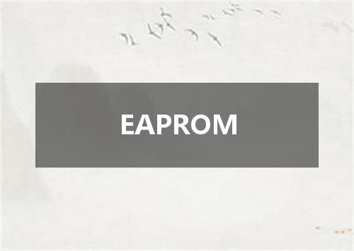 EAPROM是什么意思