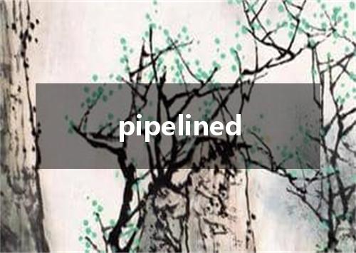pipelined是什么意思