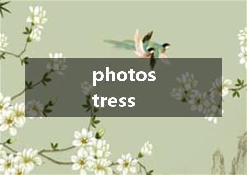 photostress是什么意思