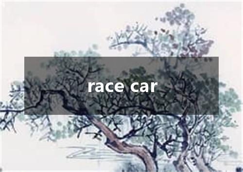 race car是什么意思