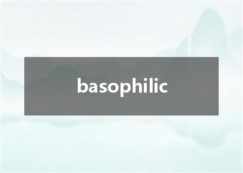 basophilic是什么意思