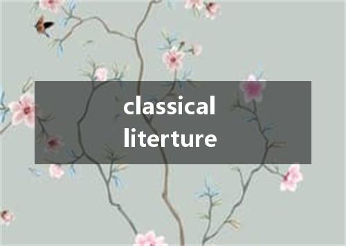 classical literture是什么意思