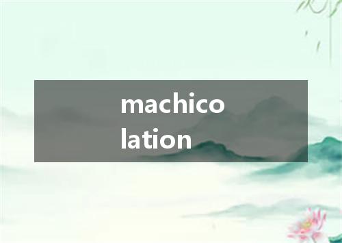 machicolation是什么意思