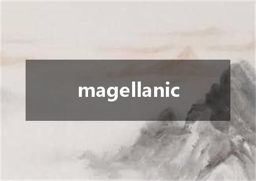 magellanic是什么意思