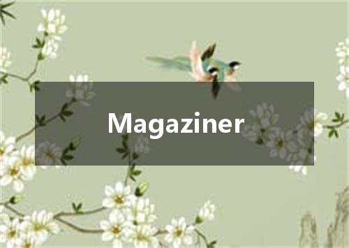 Magaziner是什么意思