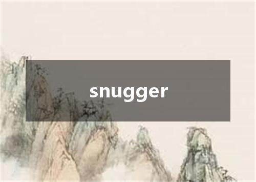 snugger是什么意思