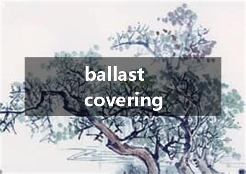 ballast covering是什么意思