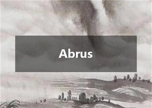 Abrus是什么意思