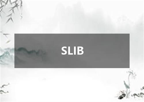 SLIB是什么意思
