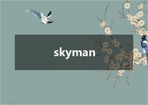skyman是什么意思
