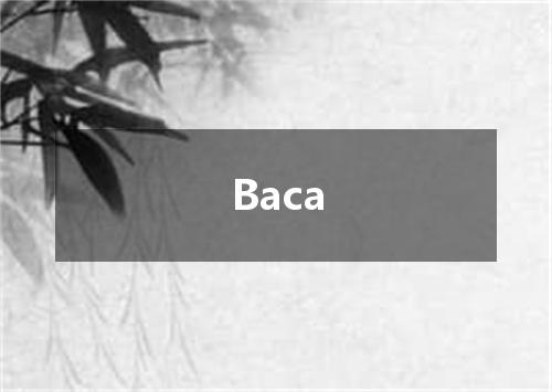 Baca是什么意思