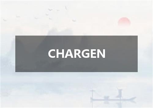 CHARGEN是什么意思