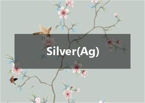 Silver(Ag)是什么意思