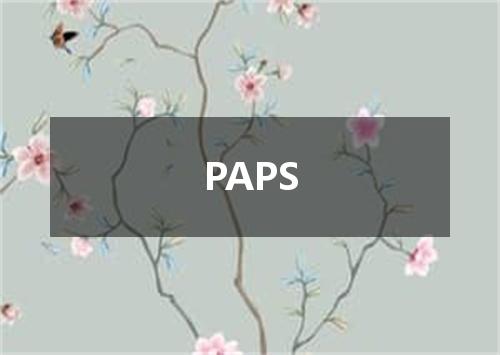PAPS是什么意思