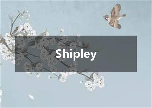 Shipley是什么意思
