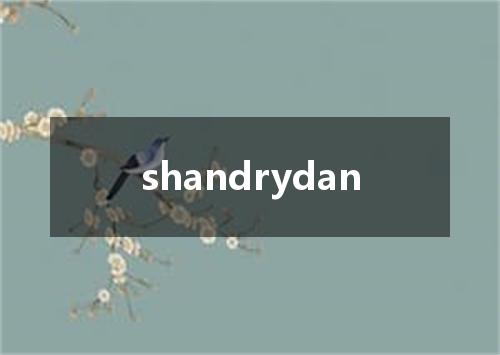 shandrydan是什么意思