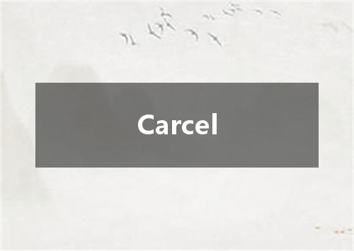 Carcel是什么意思