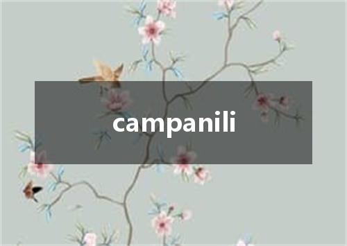 campanili是什么意思