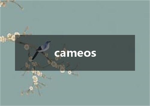 cameos是什么意思