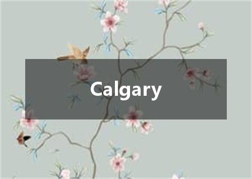 Calgary是什么意思
