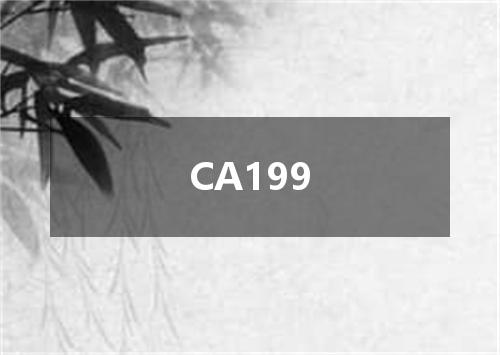 CA199是什么意思