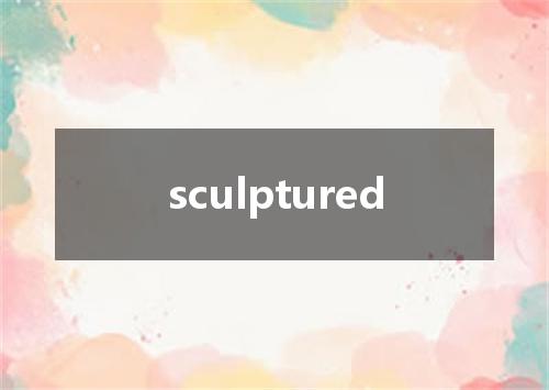 sculptured是什么意思