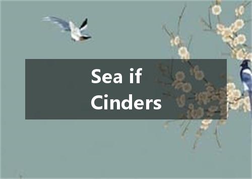 Sea if Cinders是什么意思