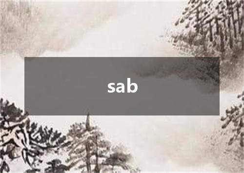 sab是什么意思
