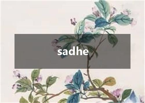 sadhe是什么意思