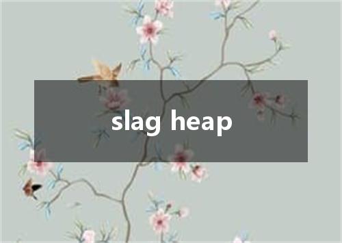slag heap是什么意思