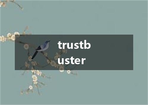 trustbuster是什么意思