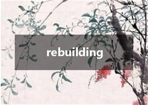 rebuilding是什么意思