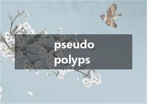 pseudopolyps是什么意思