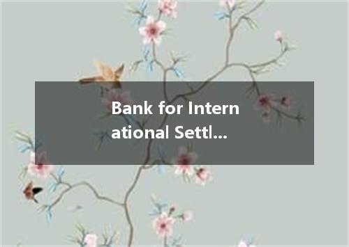 Bank for International Settlements是什么意思