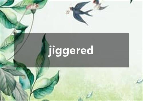jiggered是什么意思