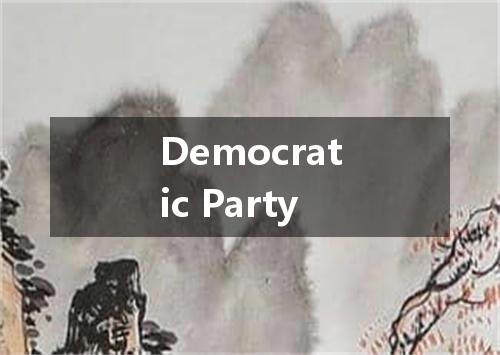 Democratic Party是什么意思