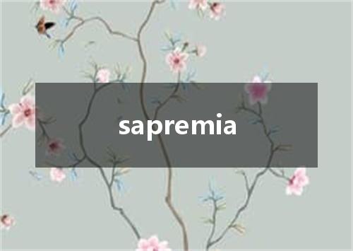 sapremia是什么意思