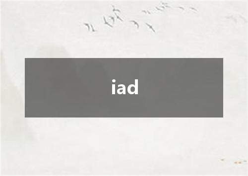 iad是什么意思