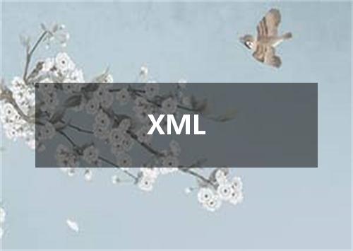 XML是什么意思