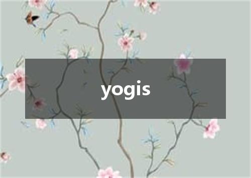 yogis是什么意思