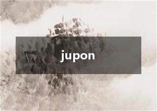 jupon是什么意思