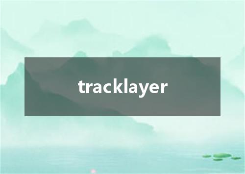 tracklayer是什么意思