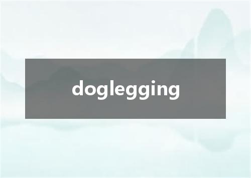 doglegging是什么意思