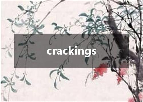 crackings是什么意思