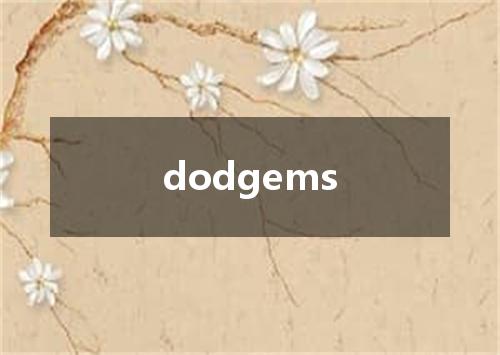 dodgems是什么意思