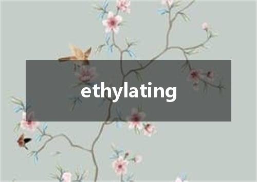 ethylating是什么意思