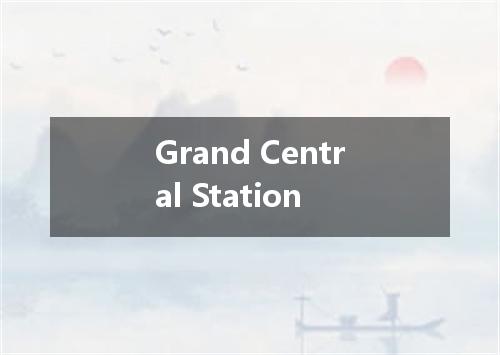 Grand Central Station是什么意思