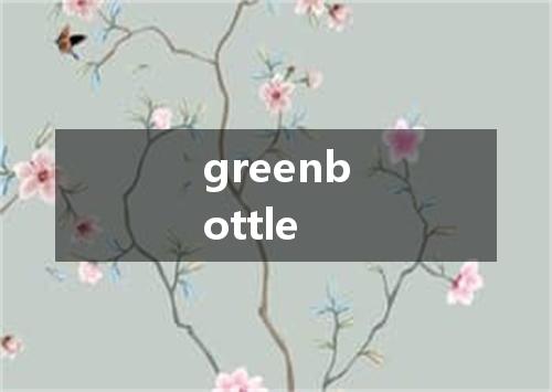 greenbottle是什么意思